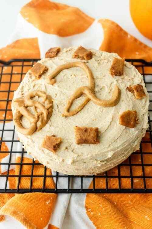 pumpkin dog cake