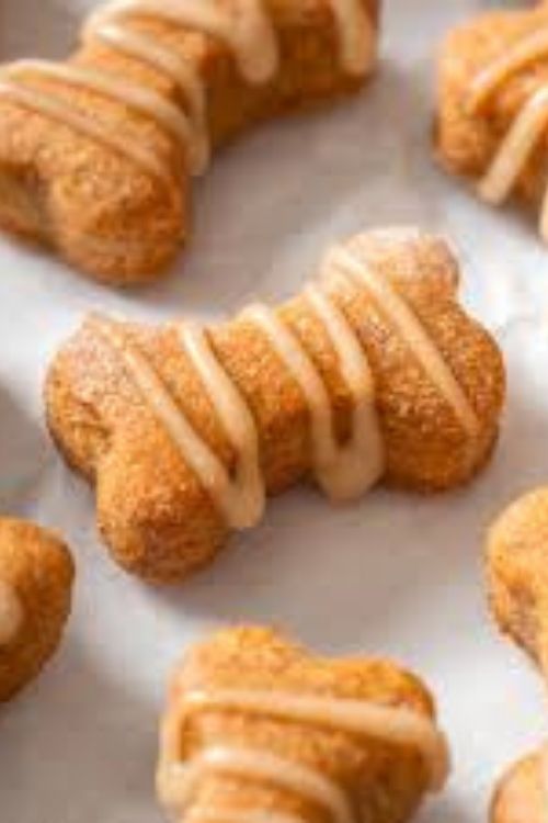 Peanut Butter Pumpkin Dog Treats