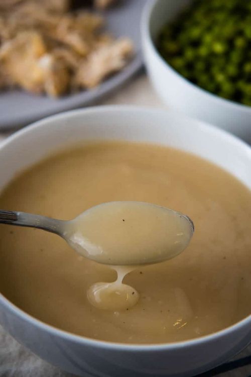 Simple Chicken Broth Gravy